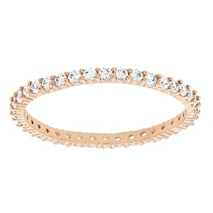 SWAROVSKI　Matrix Vittore リング　ローズゴールド60 Matrix Vittore ring, Marquise cut, White, Rose gold-tone